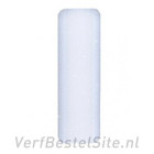 Lakroller wit ronde toppen 10 cm
